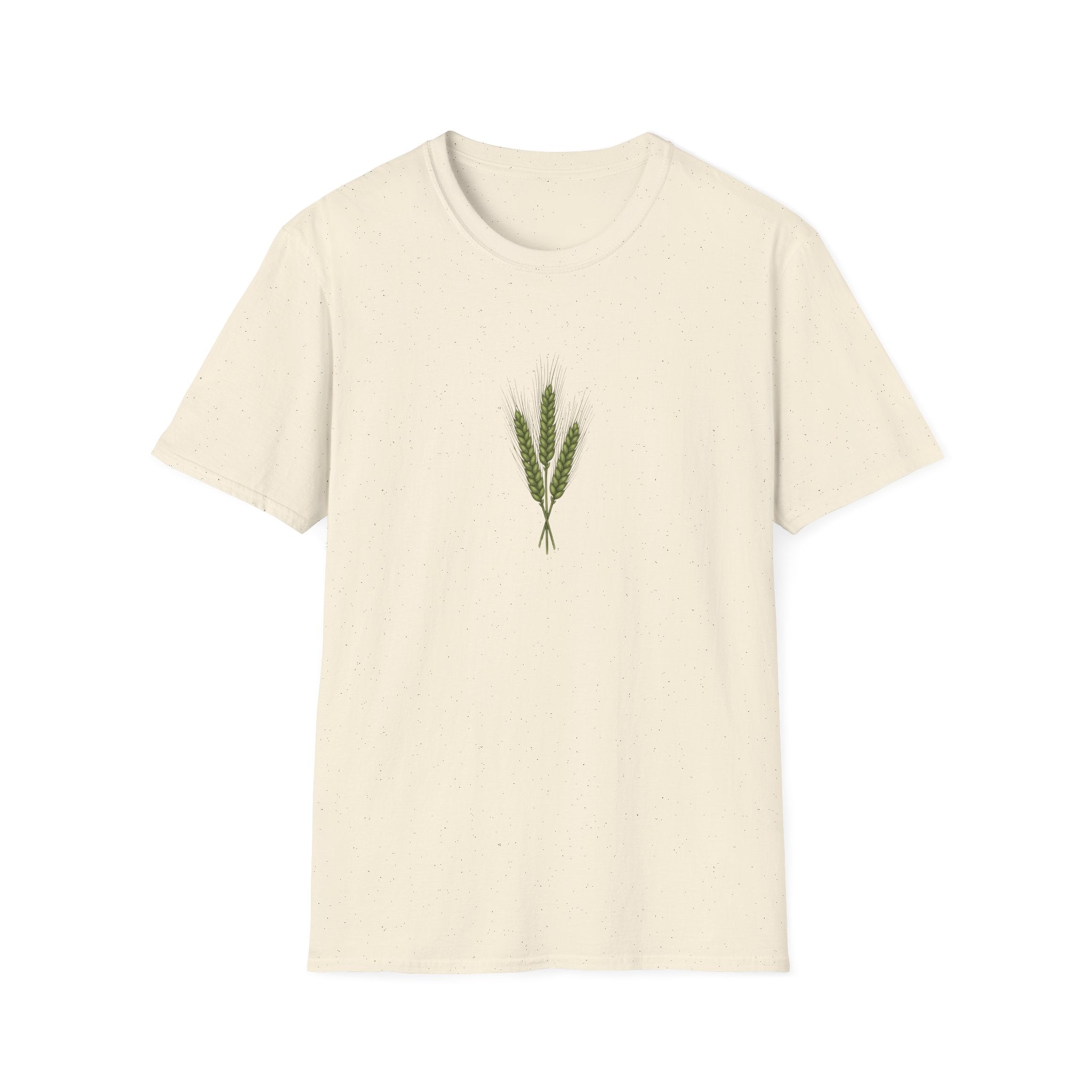 Botanical Wheat Stalks Graphic T-Shirt