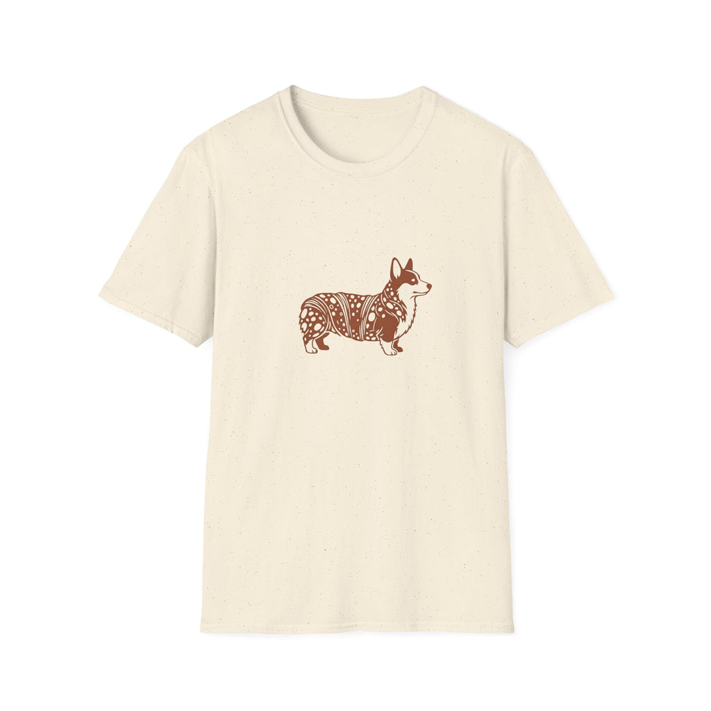 Croissant Corgi Graphic T-Shirt