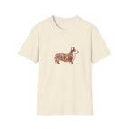 Croissant Corgi Graphic T-Shirt