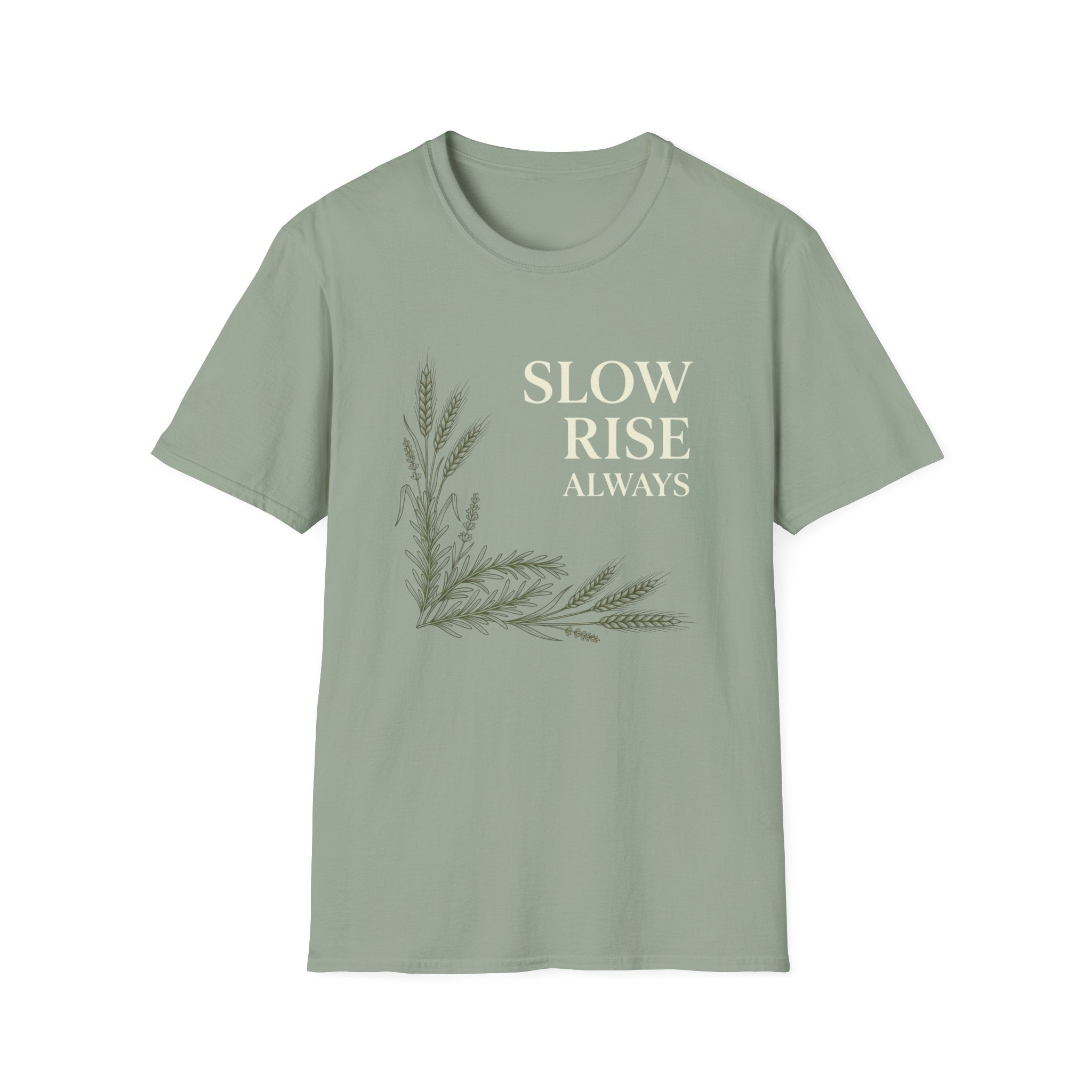"Slow Rise Always" Graphic Tee
