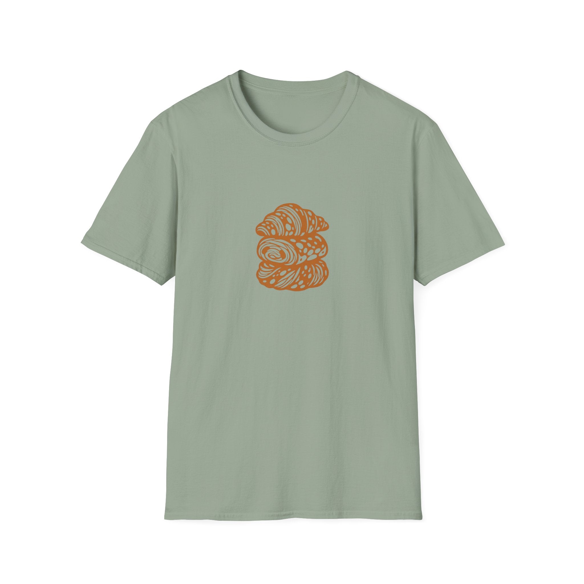 Croissant Stack Graphic T-Shirt
