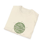 Top-Down Sourdough Starter Jar Graphic T-Shirt