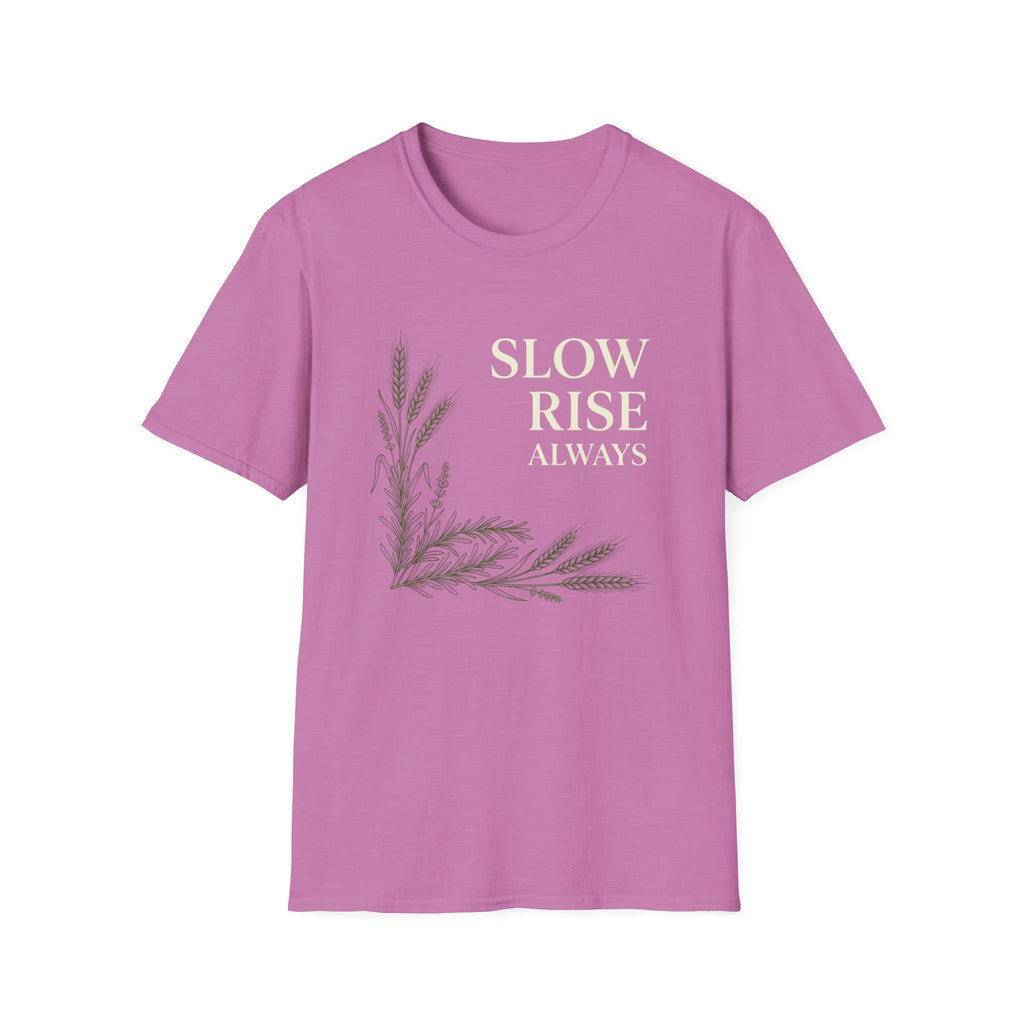"Slow Rise Always" Graphic Tee