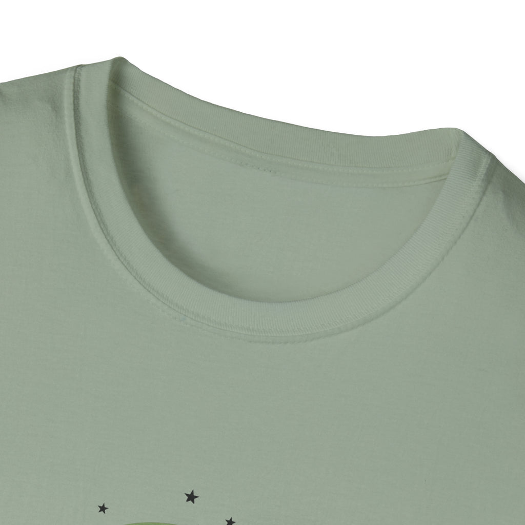 Top-Down Sourdough Starter Jar Graphic T-Shirt