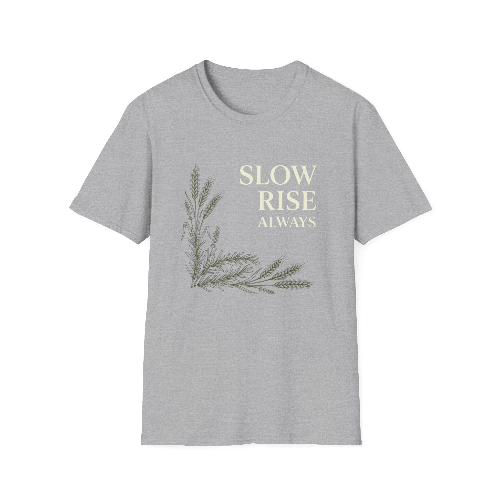 "Slow Rise Always" Graphic Tee