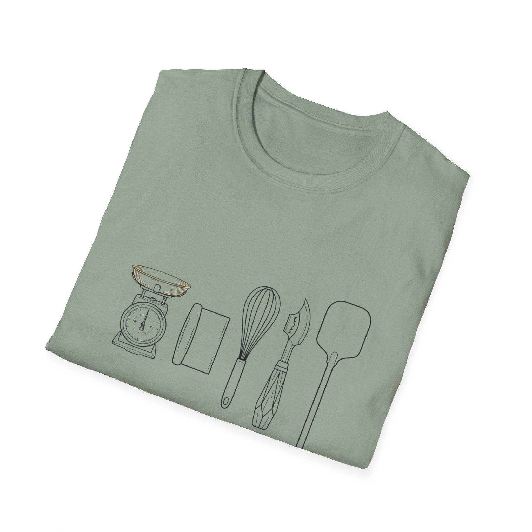 Baker's Line Art T-Shirt