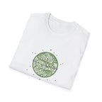 Top-Down Sourdough Starter Jar Graphic T-Shirt