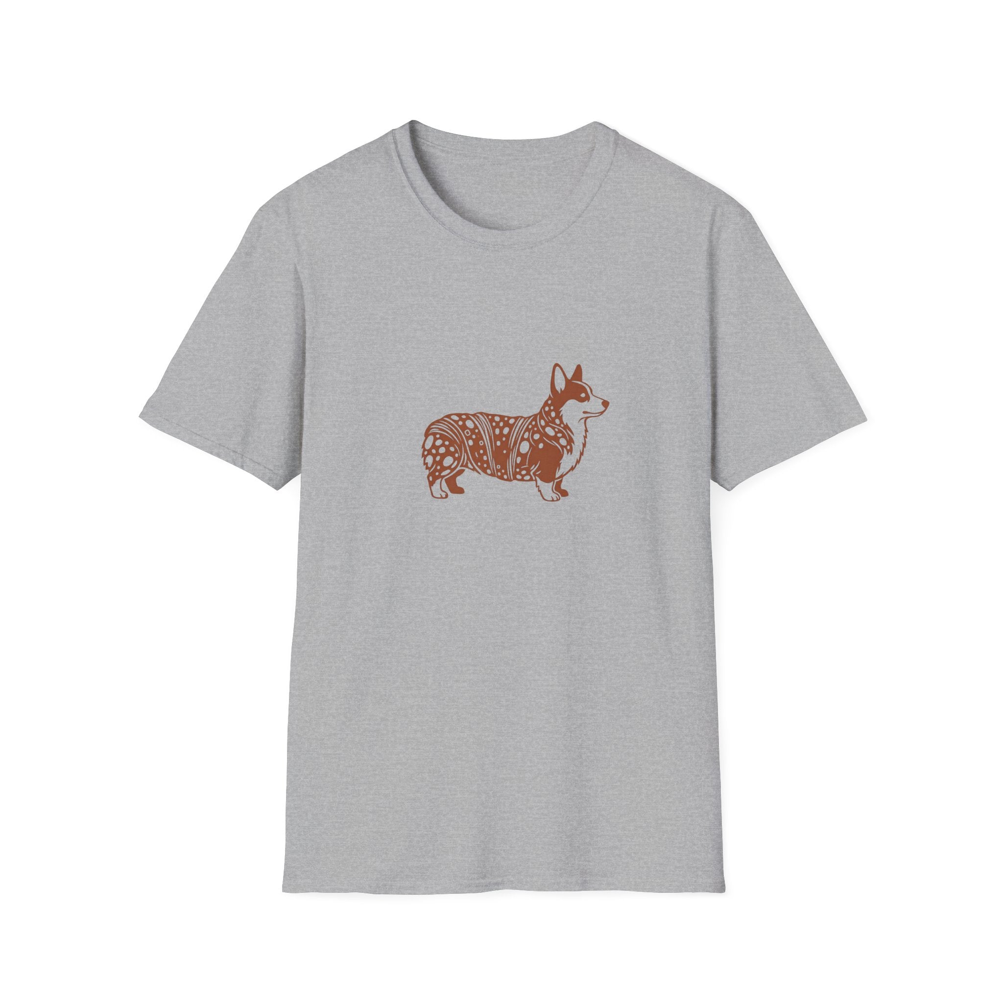 Croissant Corgi Graphic T-Shirt