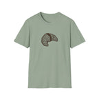 Laminated Croissant Graphic T-Shirt