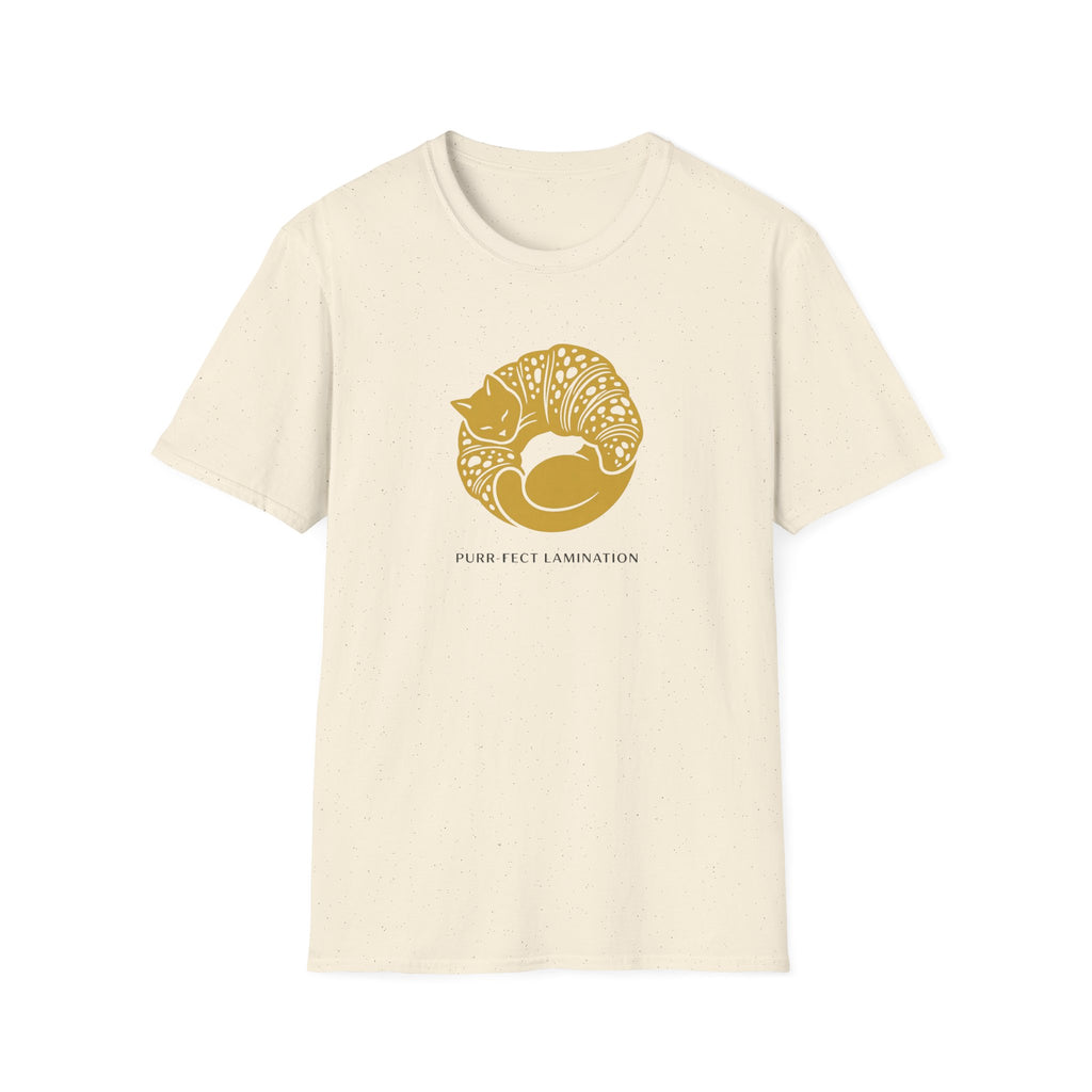 Croissant Cat Graphic T-Shirt