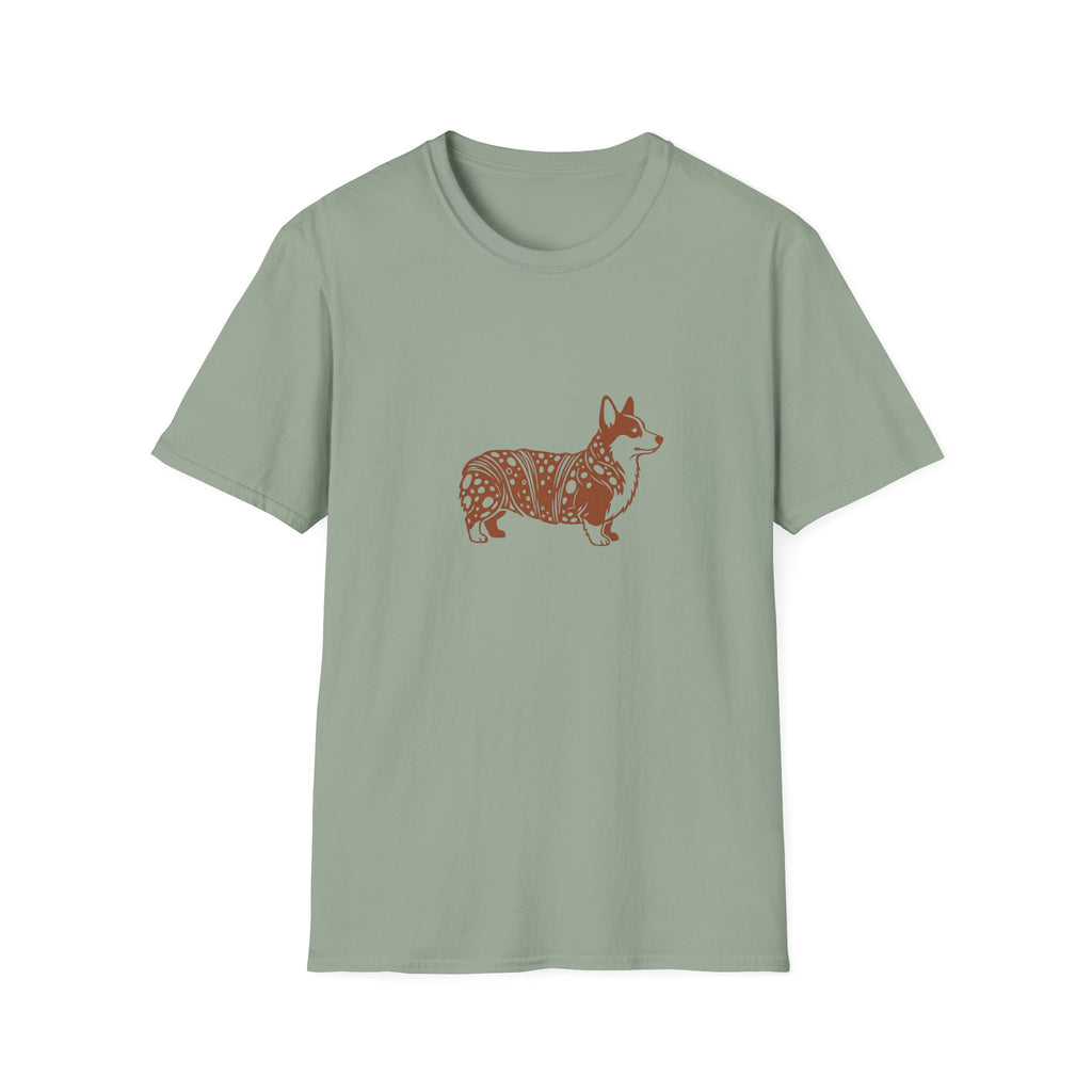 Croissant Corgi Graphic T-Shirt