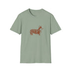 Croissant Corgi Graphic T-Shirt