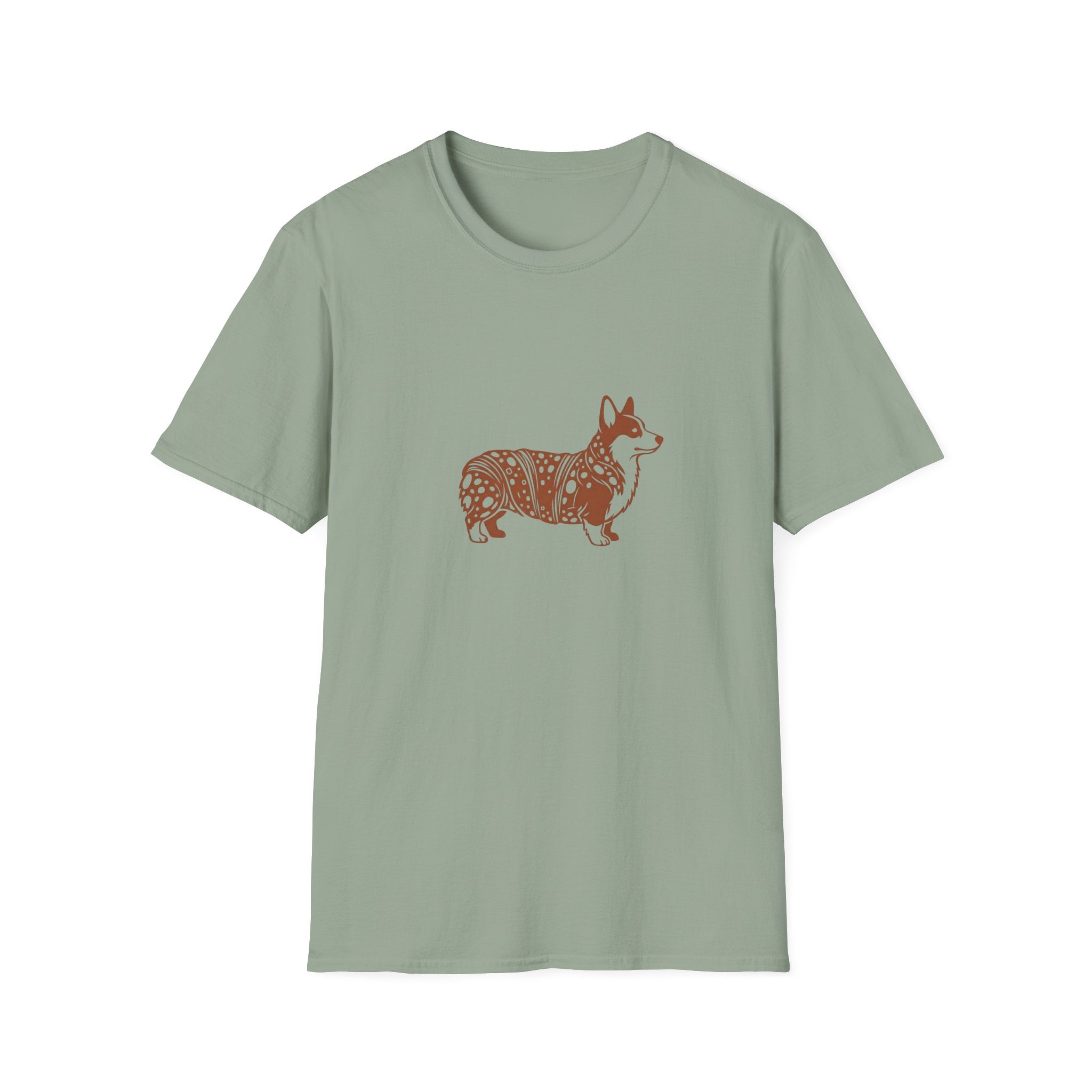 Croissant Corgi Graphic T-Shirt