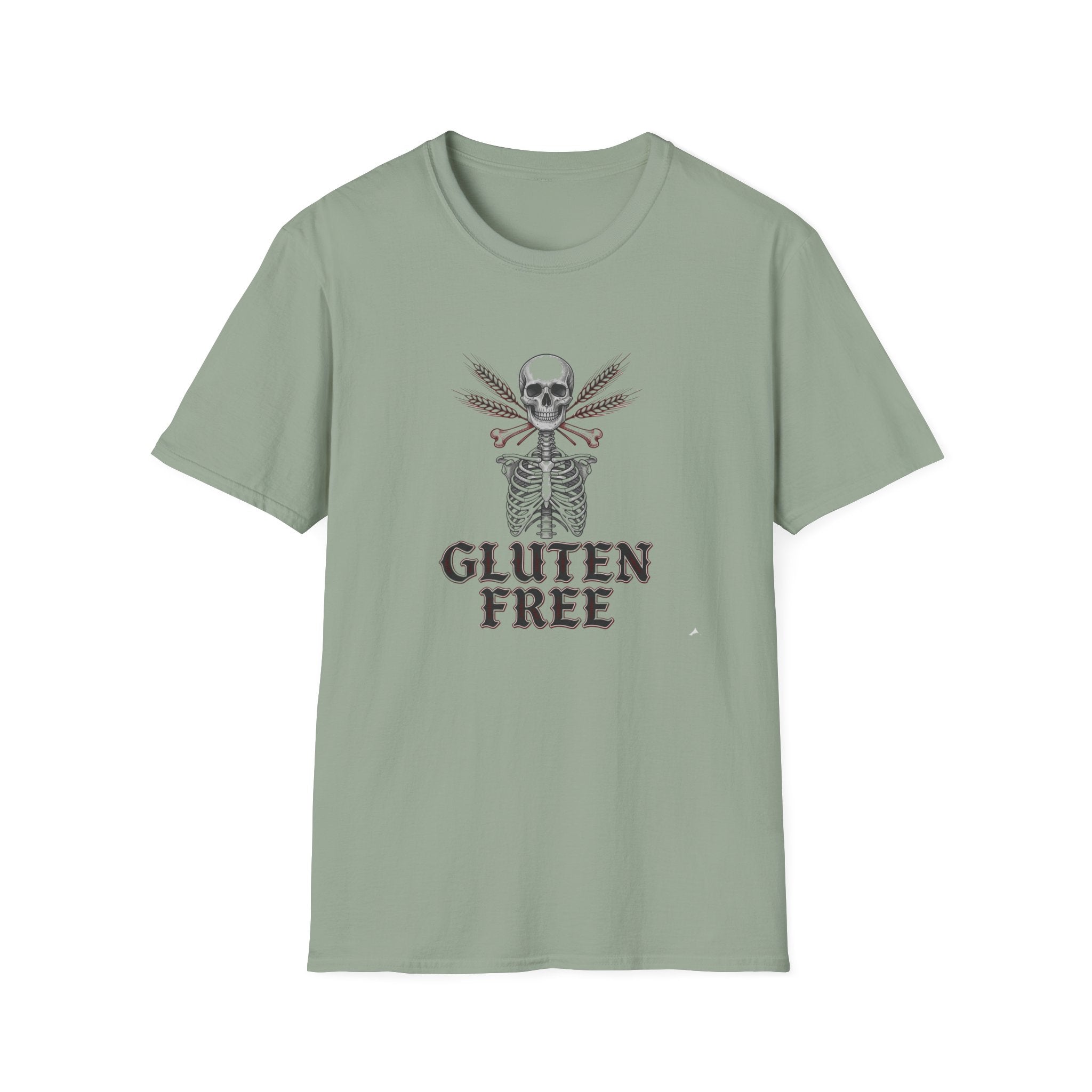 Gluten Free Skeleton Graphic T‑Shirt