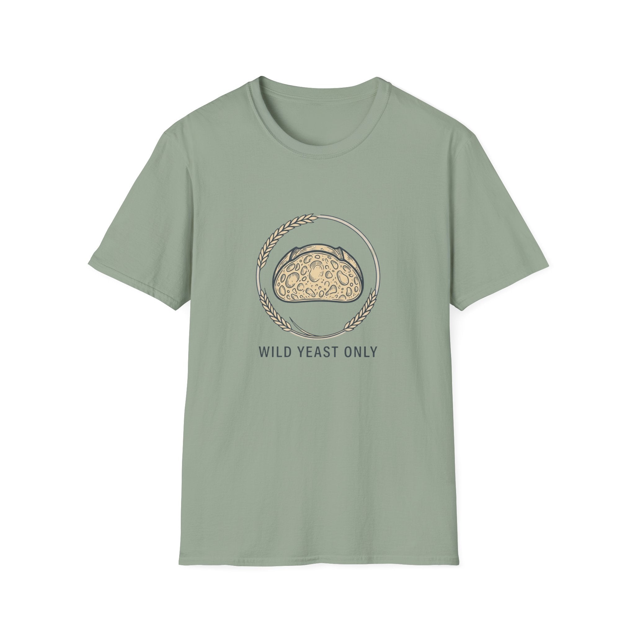 Wild Yeast Only Sourdough Bread Graphic T-Shirt