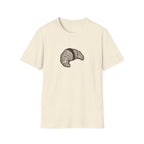 Laminated Croissant Graphic T-Shirt