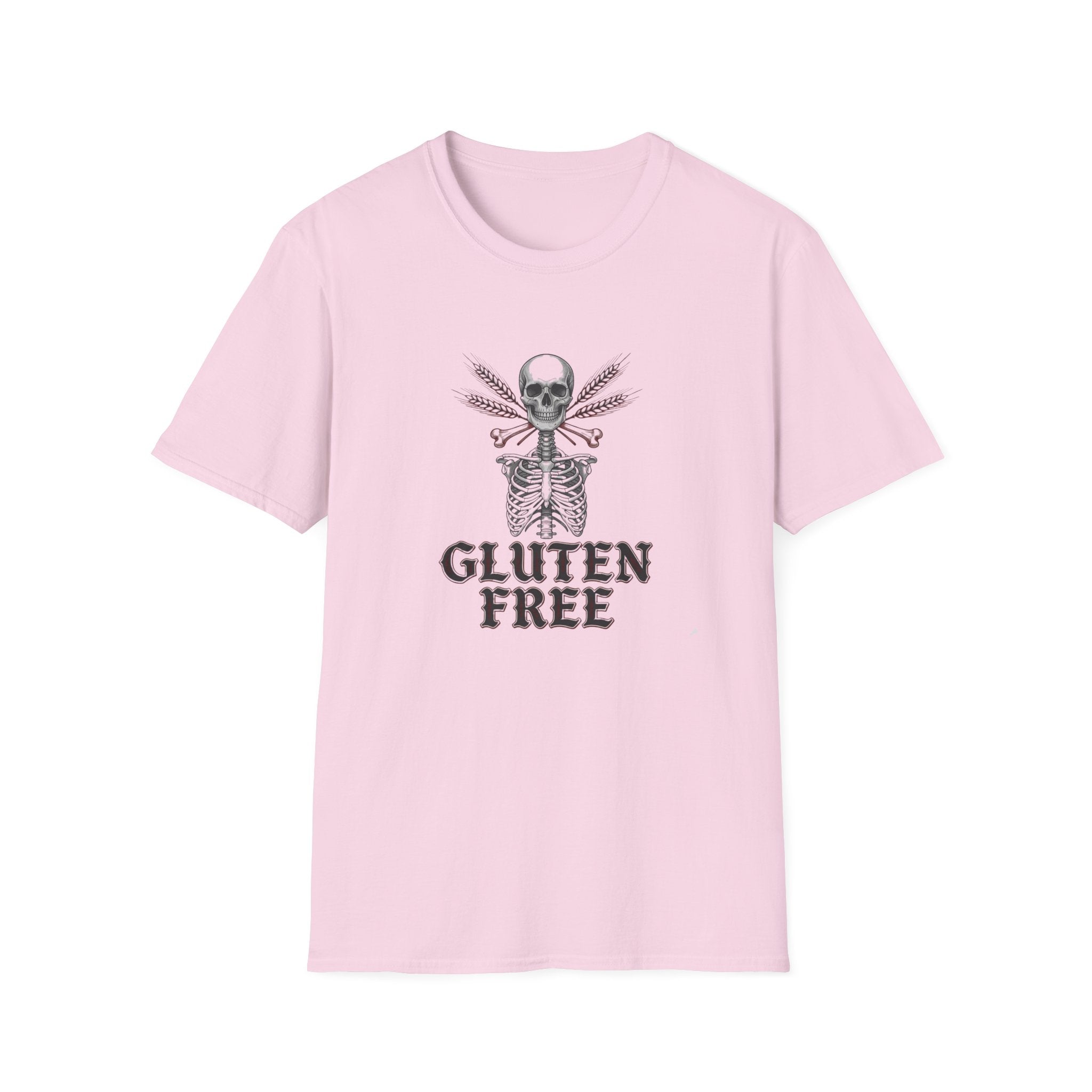 Gluten Free Skeleton Graphic T‑Shirt