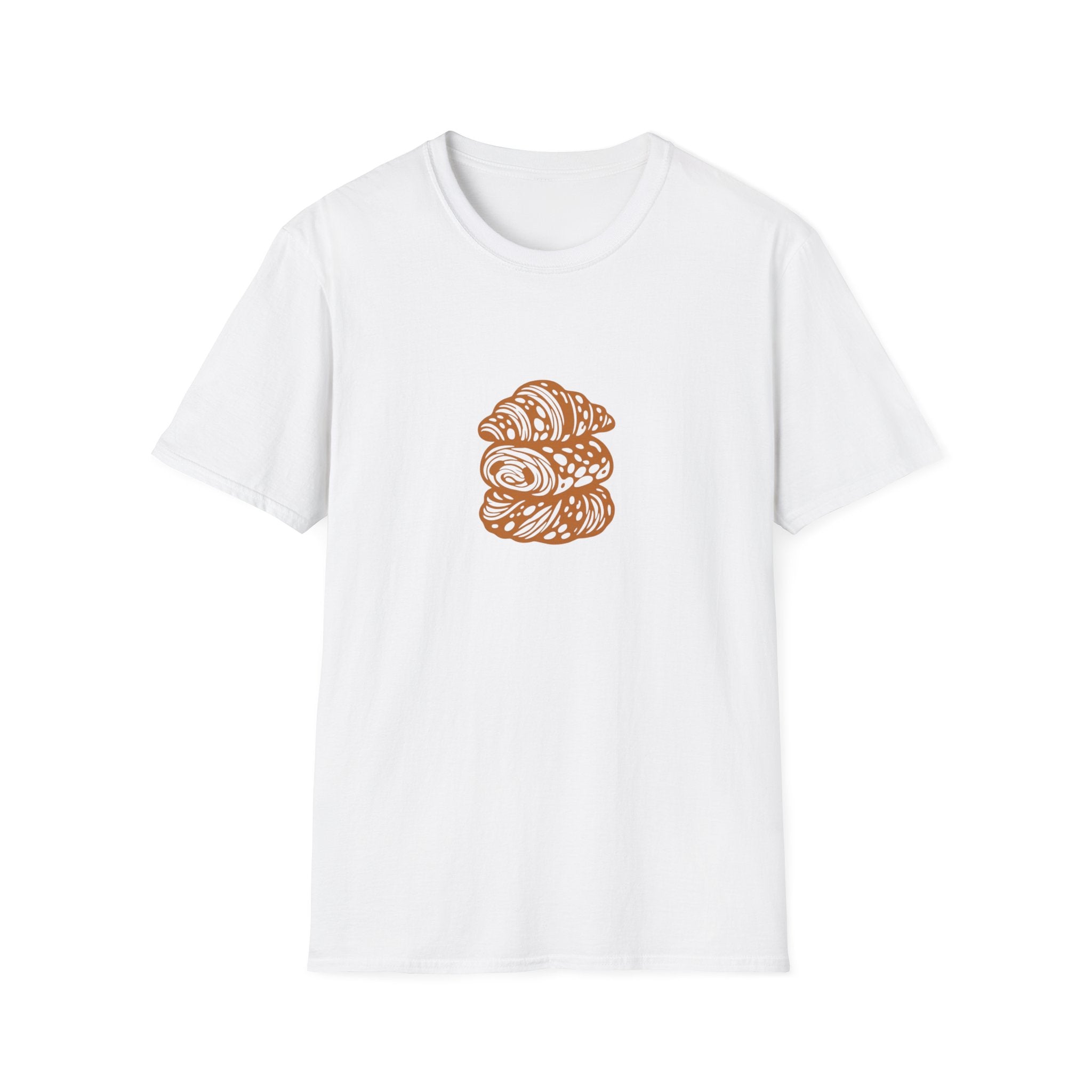 Croissant Stack Graphic T-Shirt