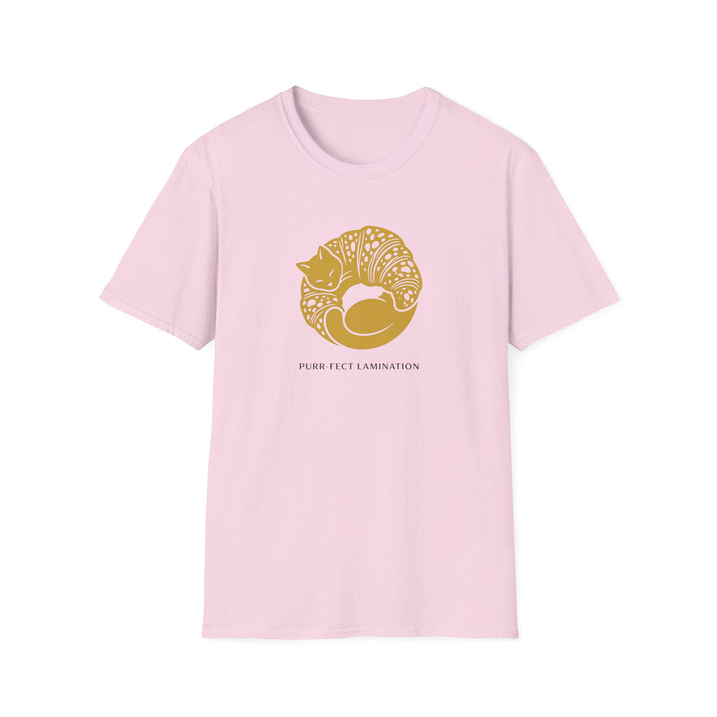 Croissant Cat Graphic T-Shirt