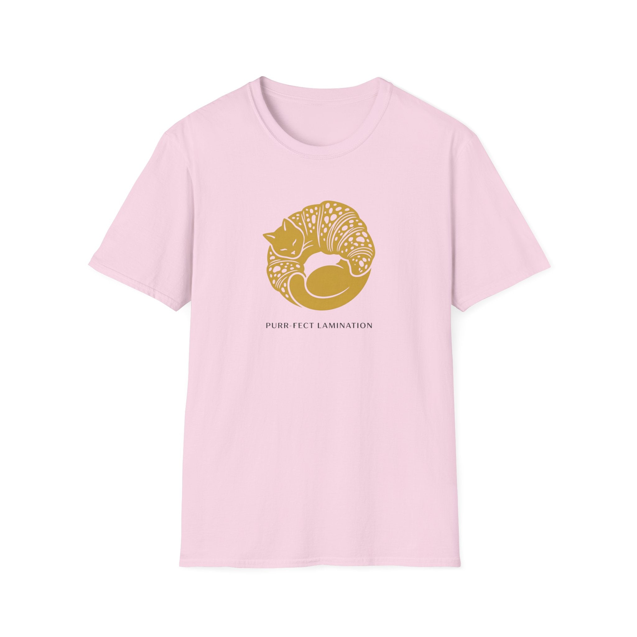 Croissant Cat Graphic T-Shirt
