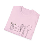Baker's Line Art T-Shirt