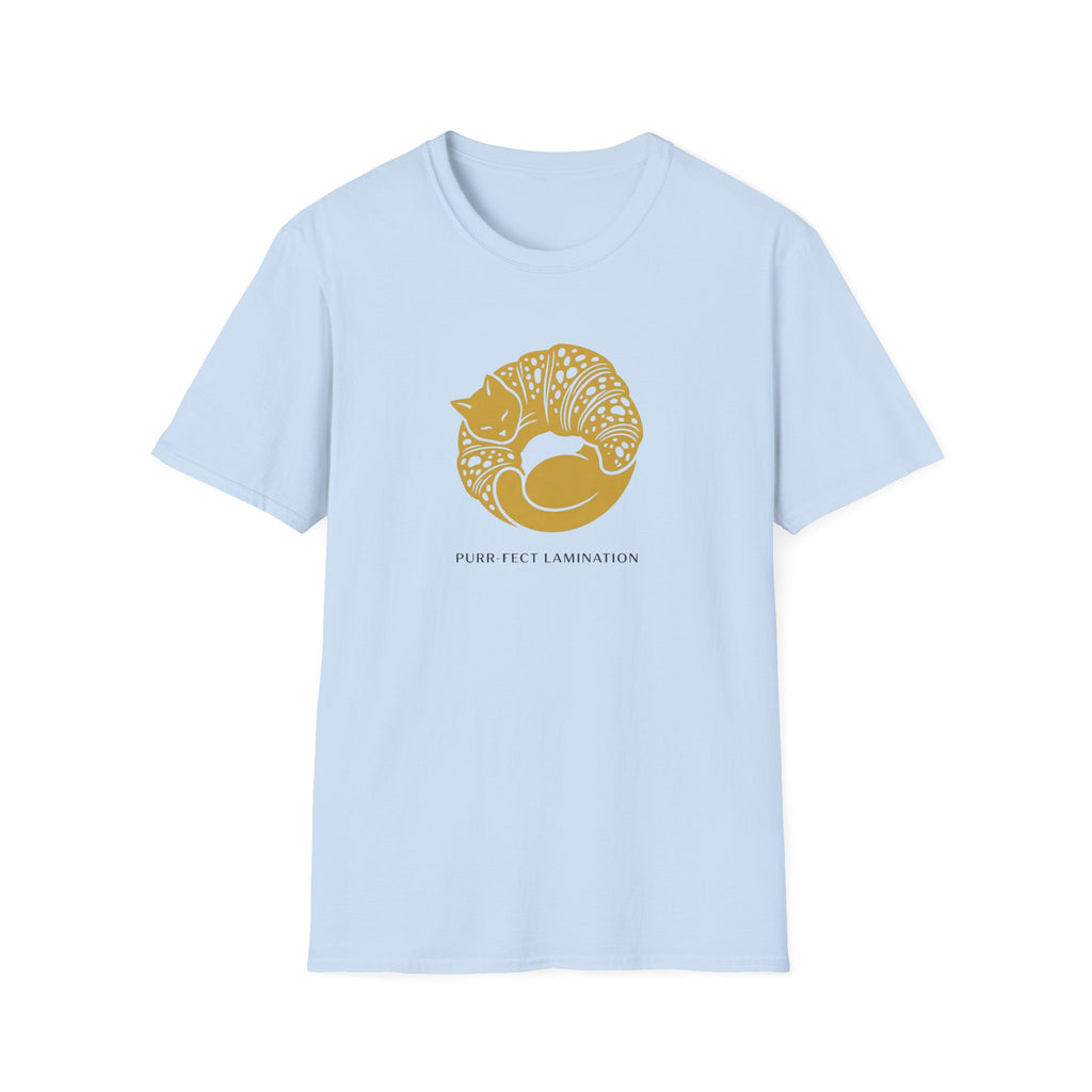 Croissant Cat Graphic T-Shirt