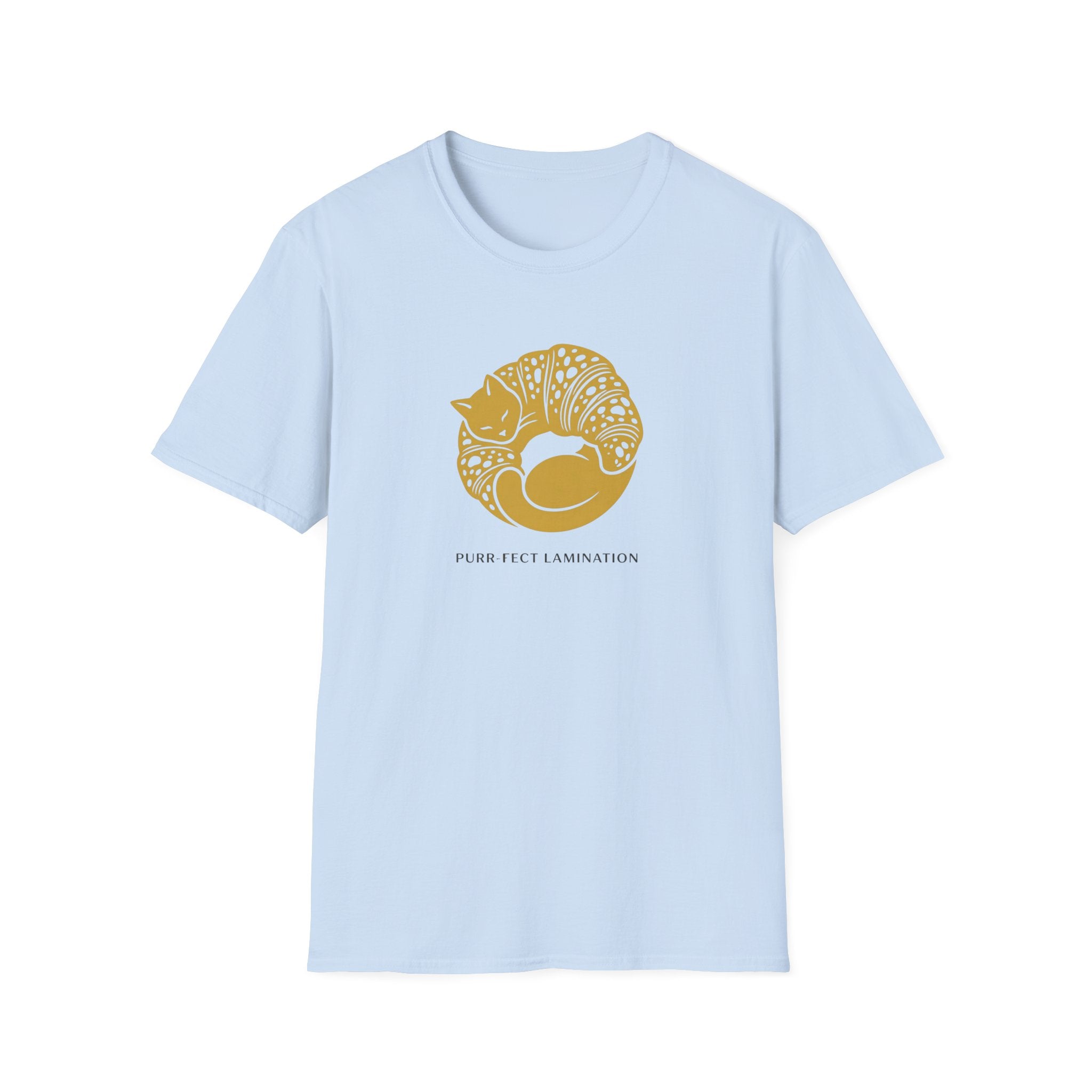 Croissant Cat Graphic T-Shirt