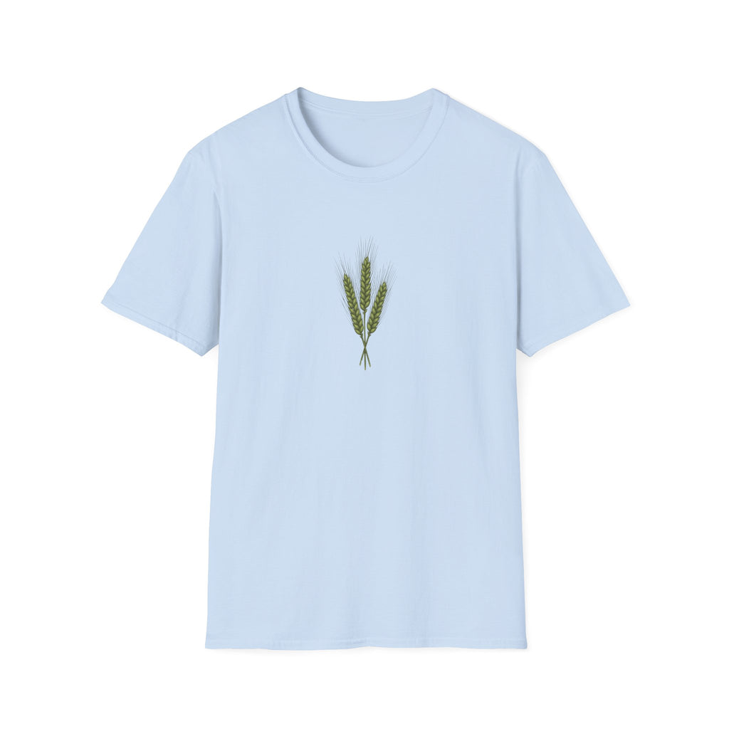 Botanical Wheat Stalks Graphic T-Shirt