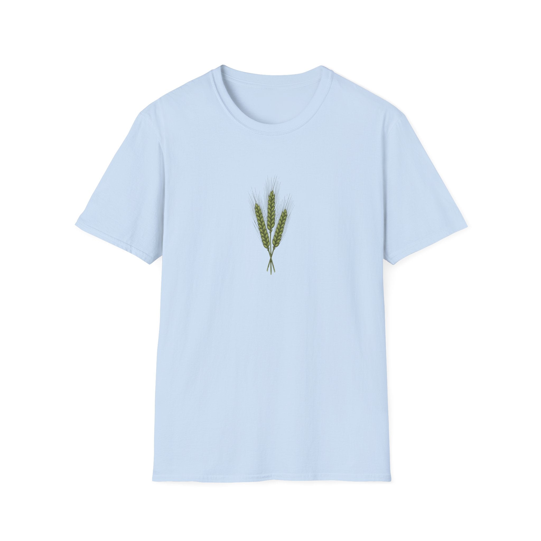 Botanical Wheat Stalks Graphic T-Shirt