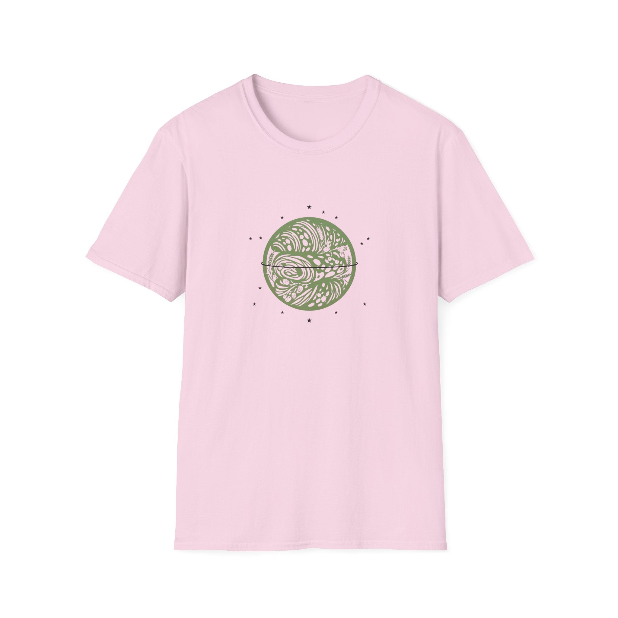 Top-Down Sourdough Starter Jar Graphic T-Shirt