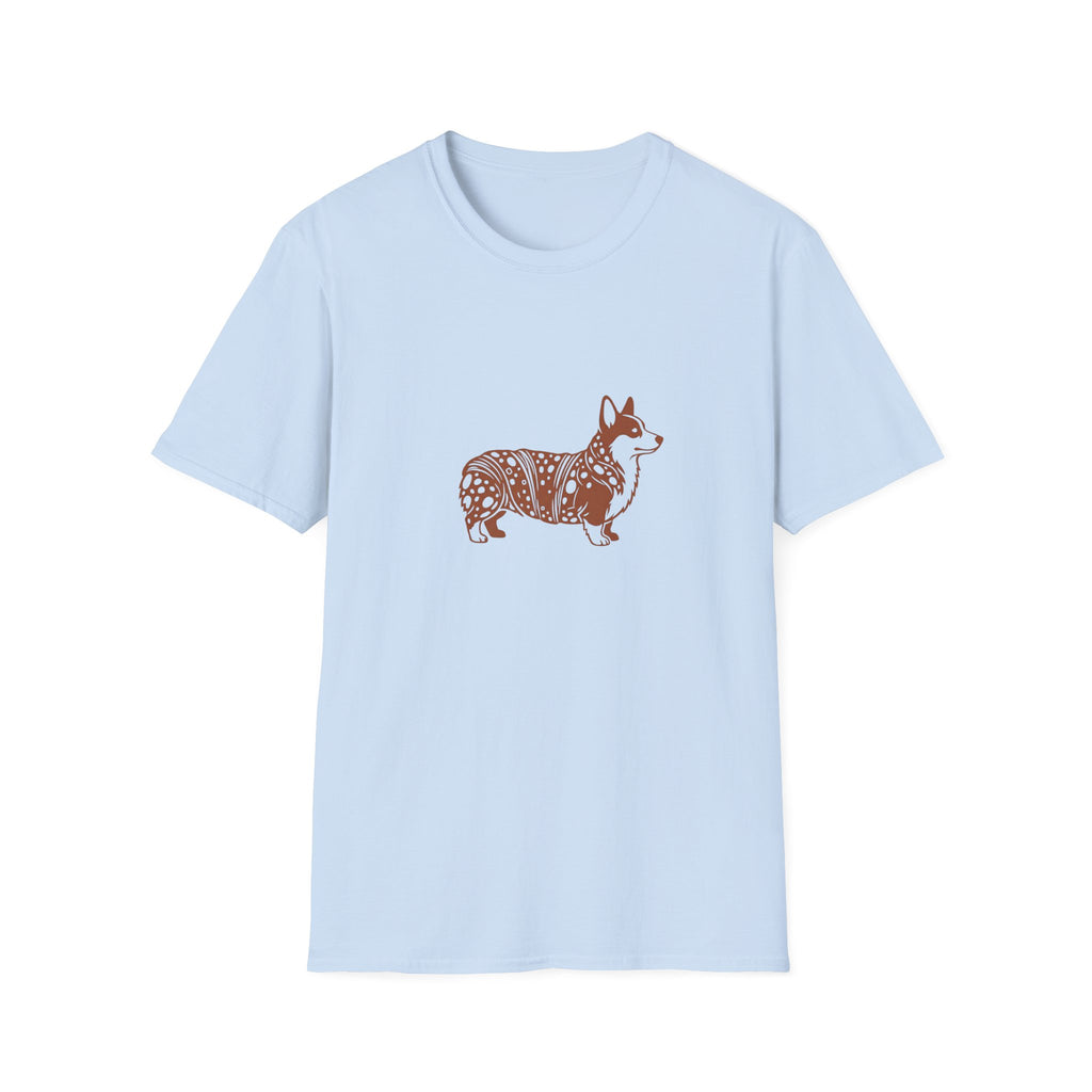 Croissant Corgi Graphic T-Shirt