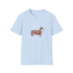 Croissant Corgi Graphic T-Shirt