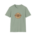 Sliced Almond Croissant Graphic T-Shirt