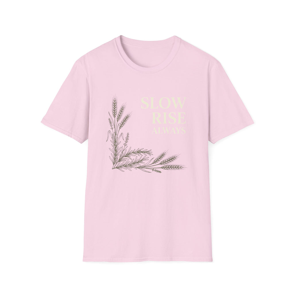 "Slow Rise Always" Graphic Tee