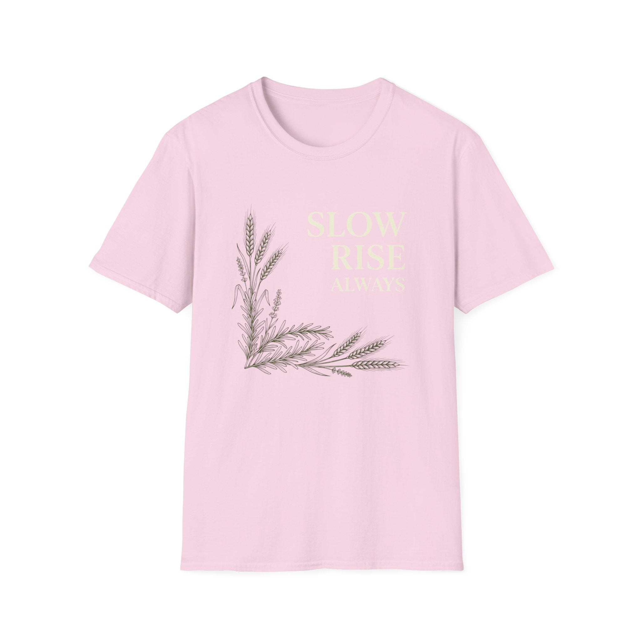 "Slow Rise Always" Graphic Tee