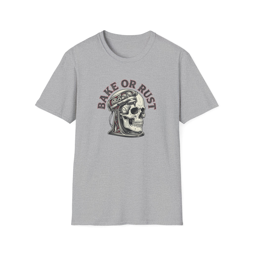 Bake or Rust Skull Graphic T-Shirt
