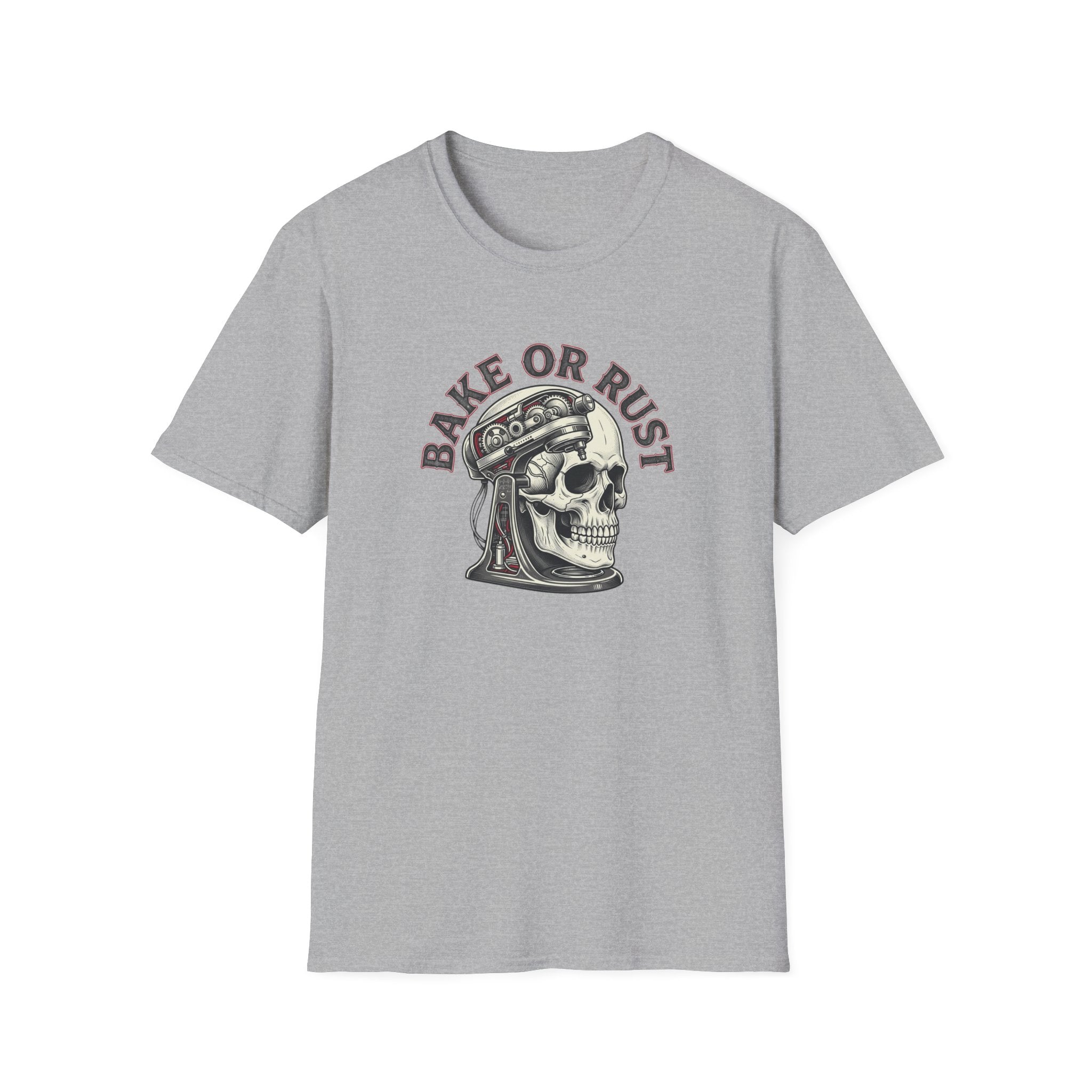 Bake or Rust Skull Graphic T-Shirt