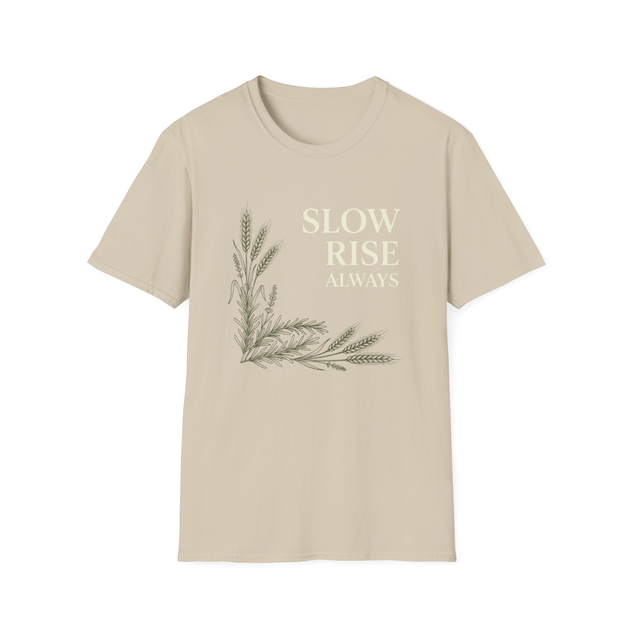 "Slow Rise Always" Graphic Tee