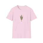 Botanical Wheat Stalks Graphic T-Shirt