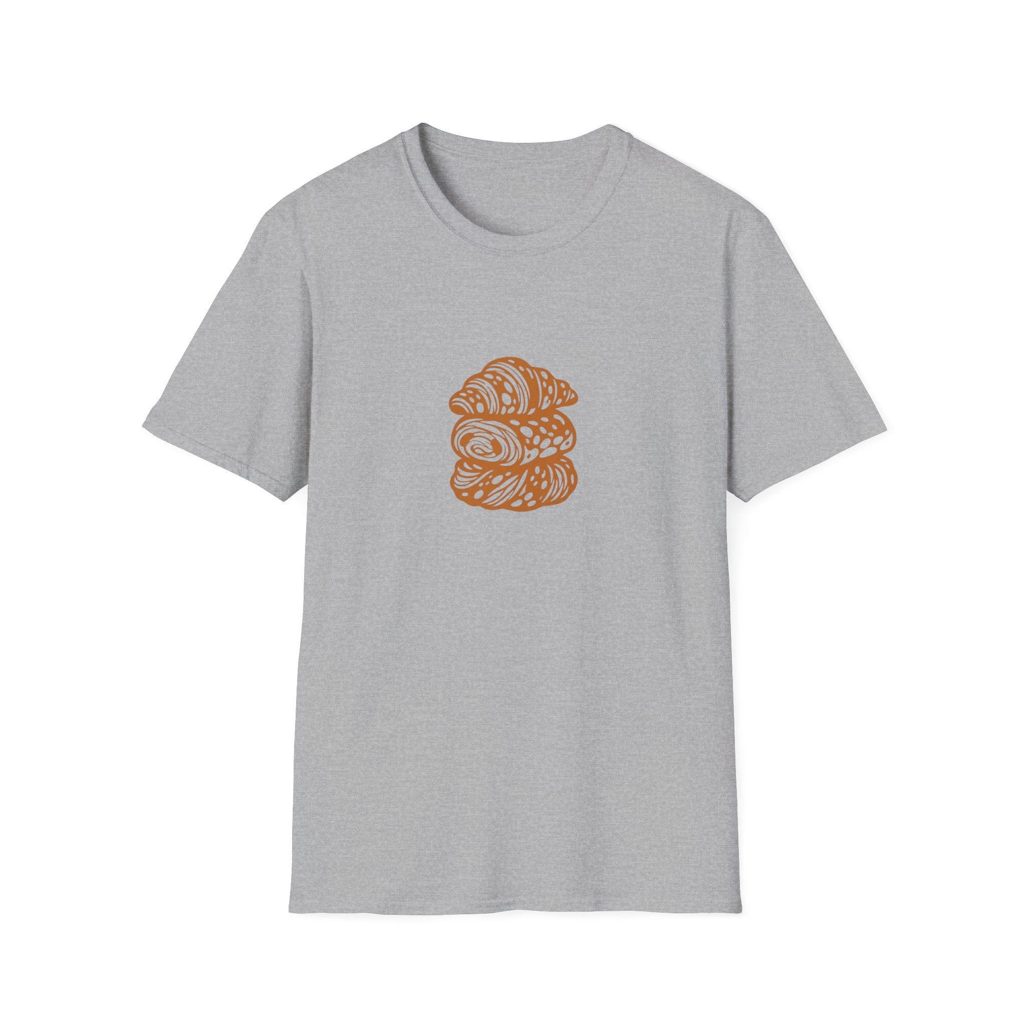 Croissant Stack Graphic T-Shirt