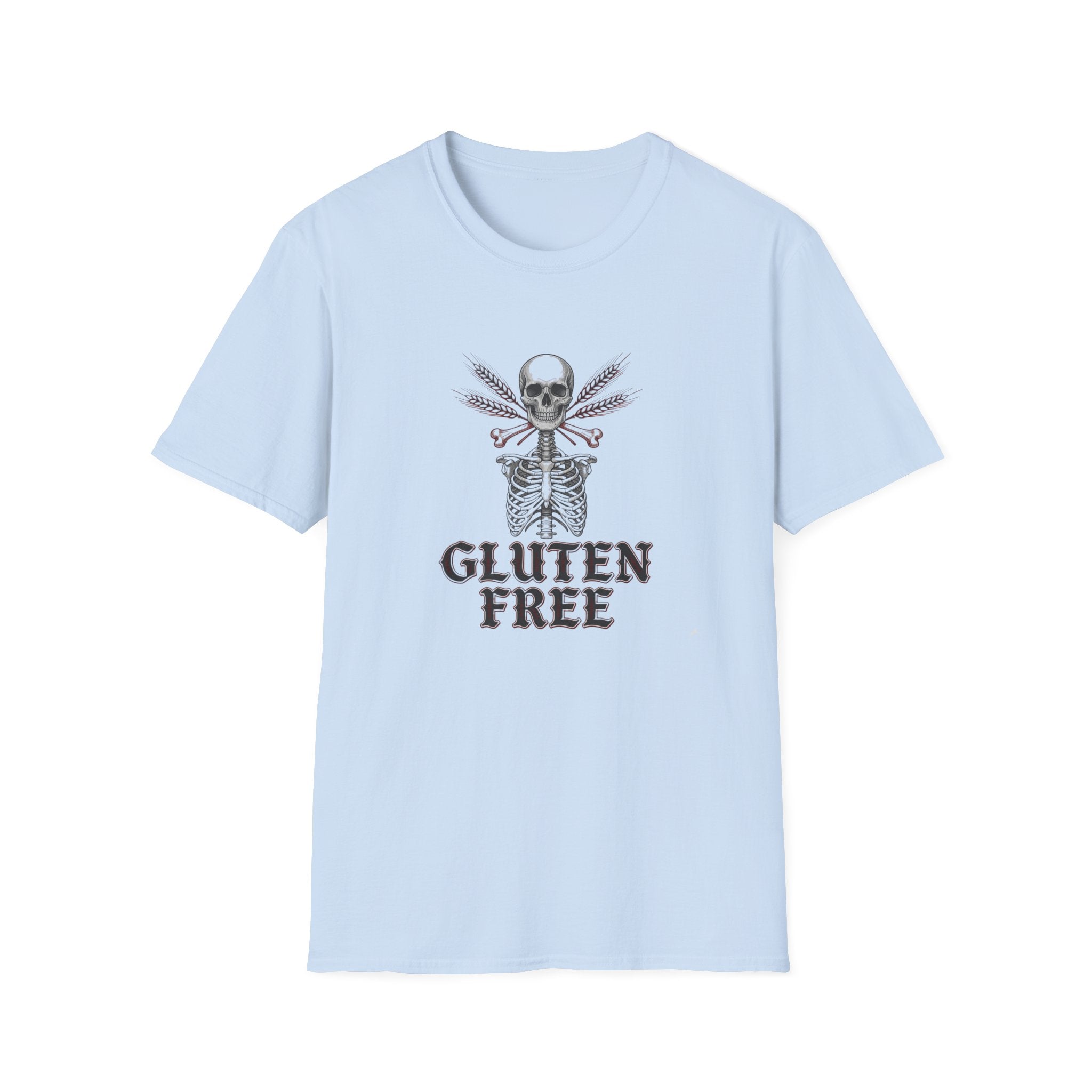 Gluten Free Skeleton Graphic T‑Shirt
