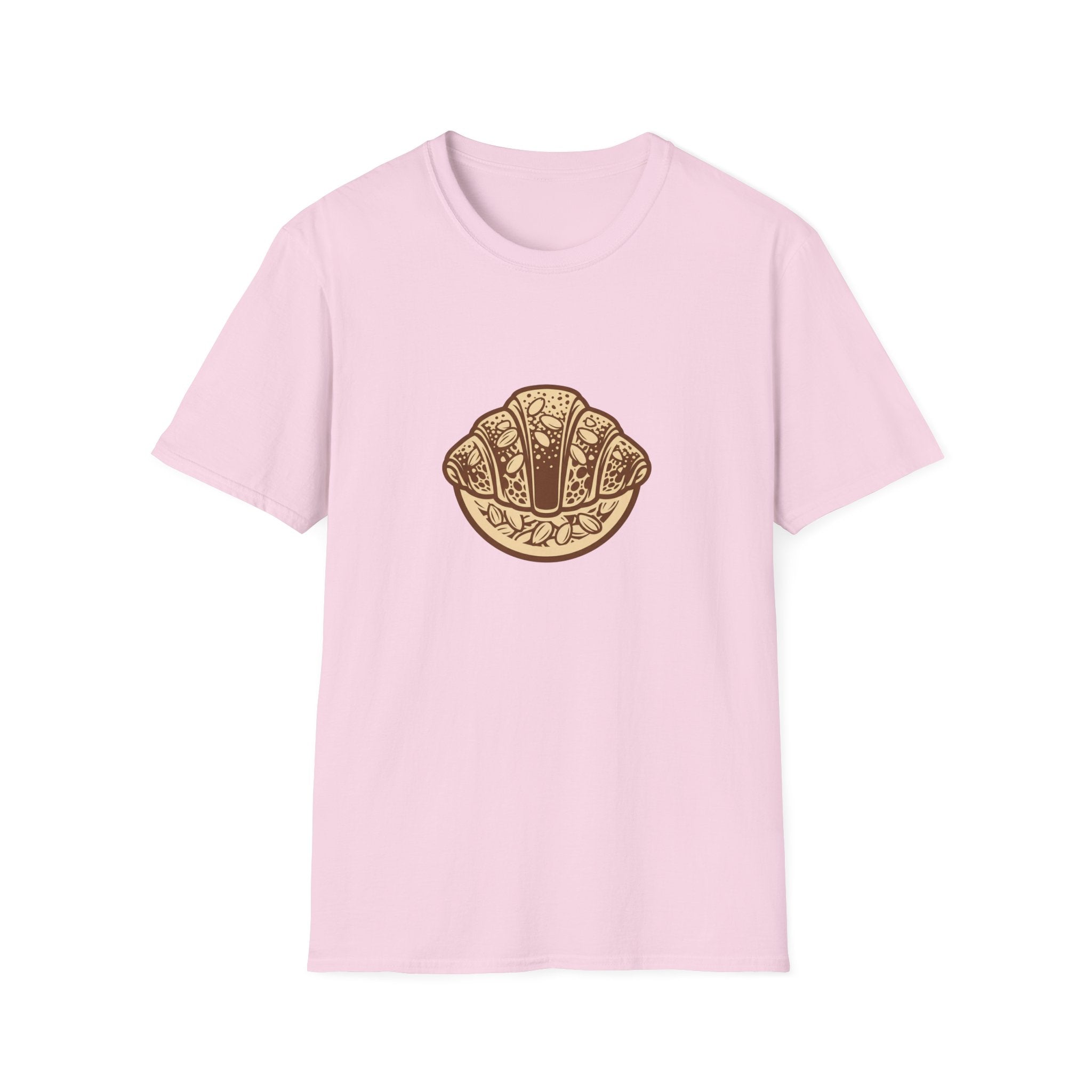 Sliced Almond Croissant Graphic T-Shirt