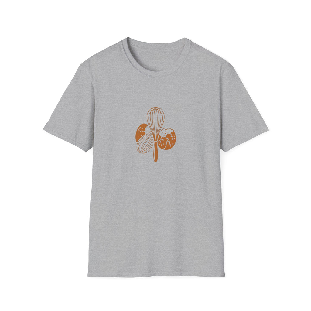 Copper Whisk & Egg Graphic T-Shirt