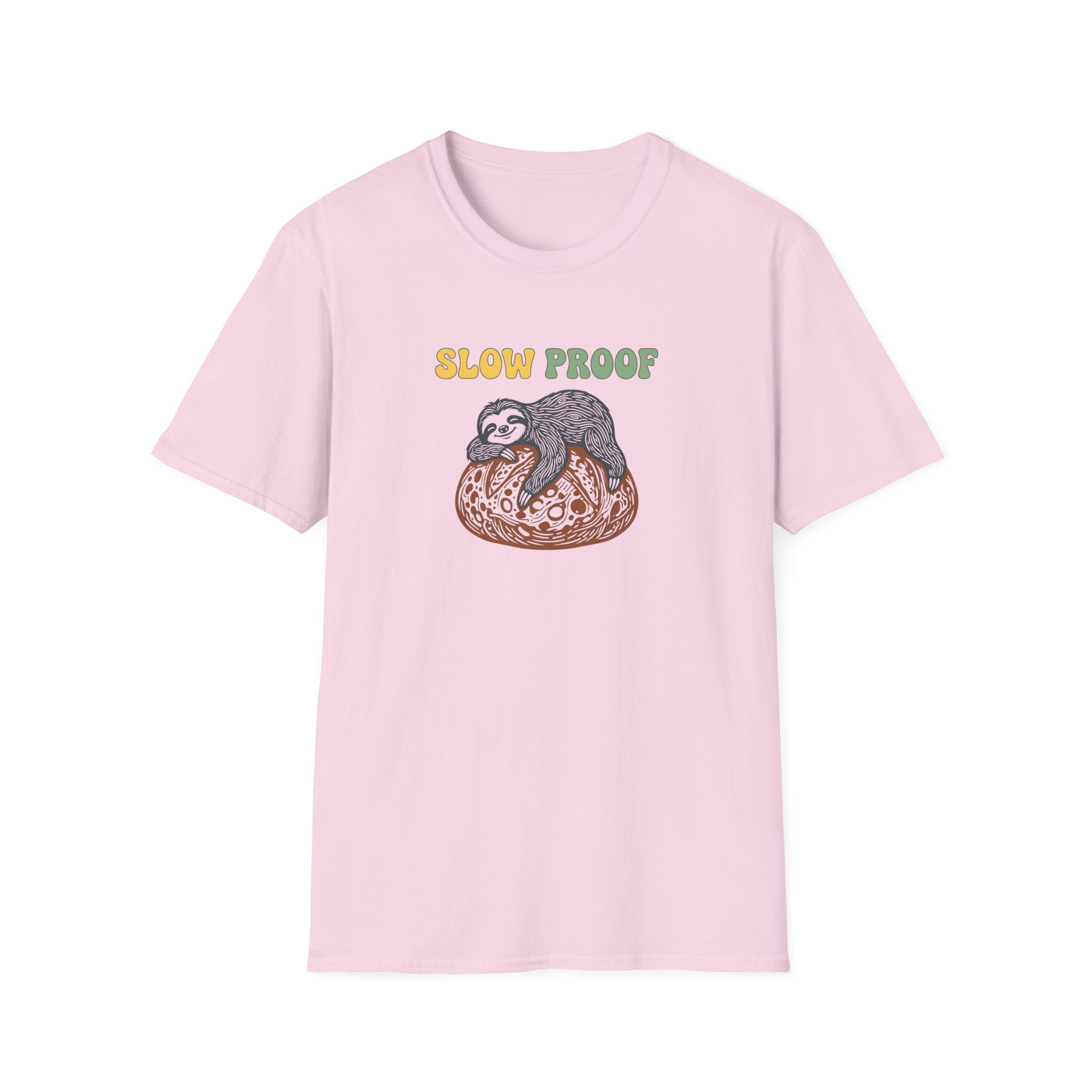 Slow Proof Sloth Graphic T-Shirt