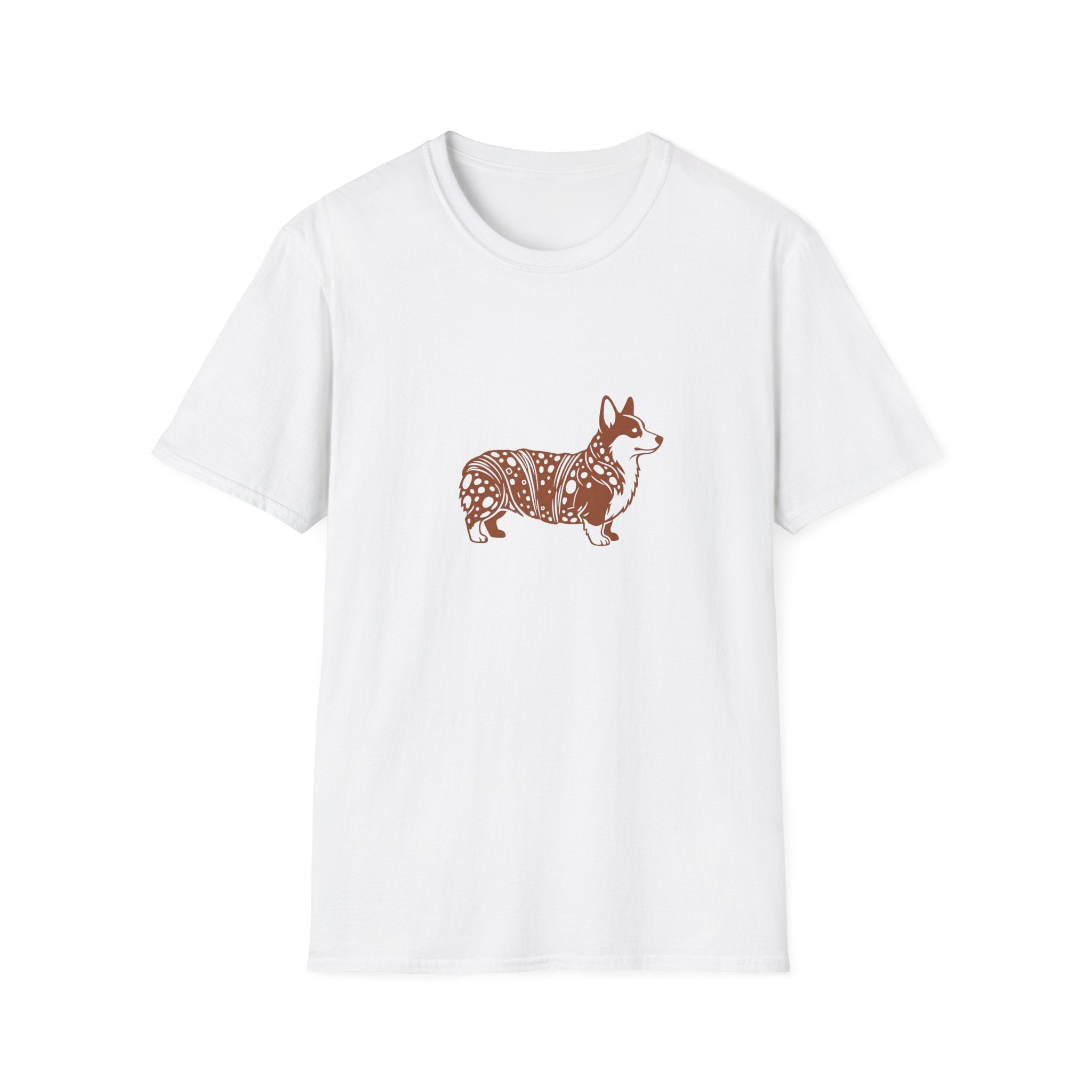 Croissant Corgi Graphic T-Shirt