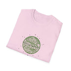 Top-Down Sourdough Starter Jar Graphic T-Shirt