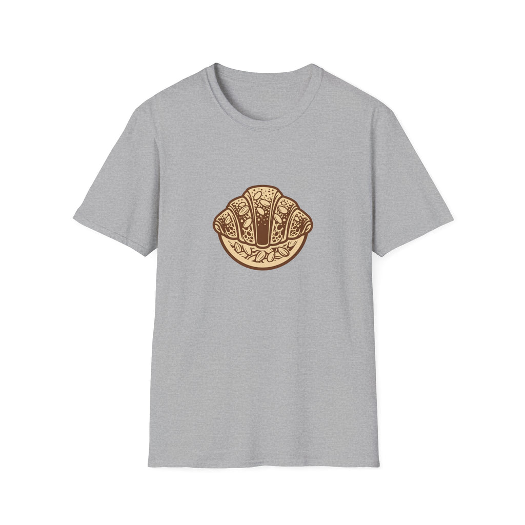 Sliced Almond Croissant Graphic T-Shirt
