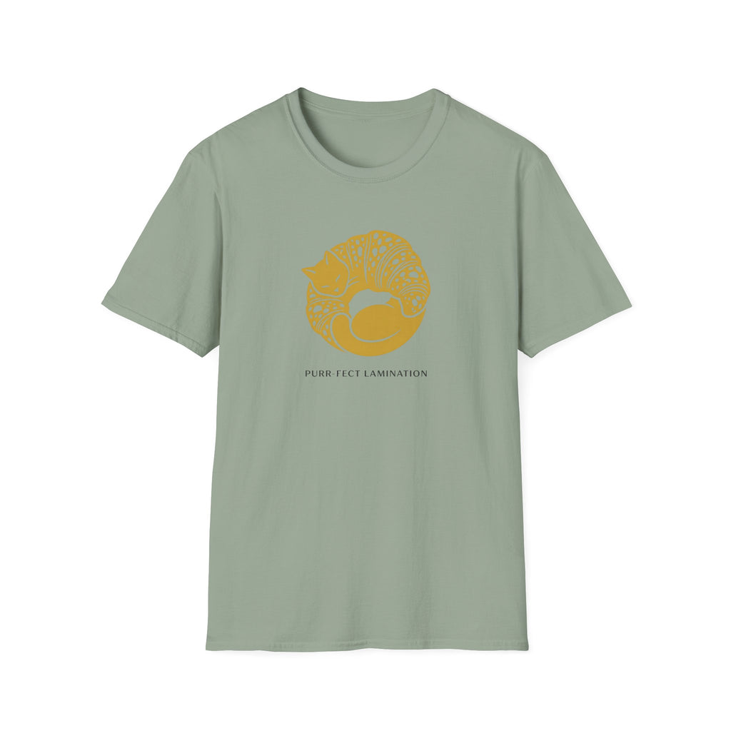 Croissant Cat Graphic T-Shirt