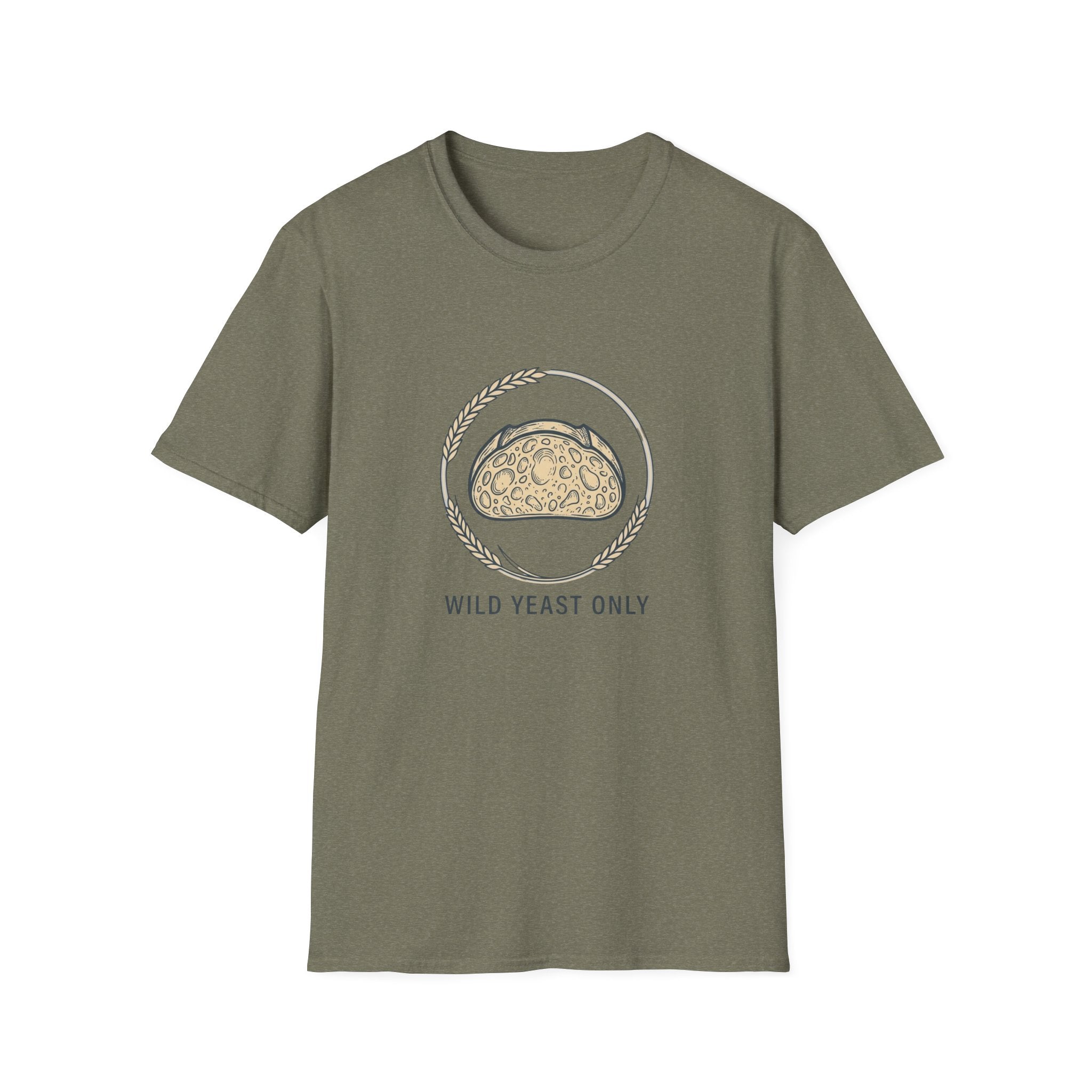 Wild Yeast Only Sourdough Bread Graphic T-Shirt
