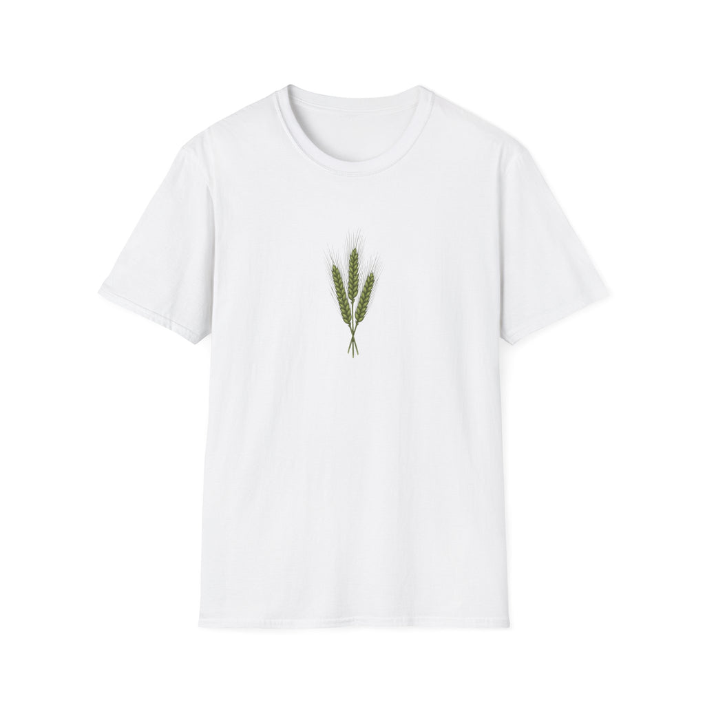 Botanical Wheat Stalks Graphic T-Shirt